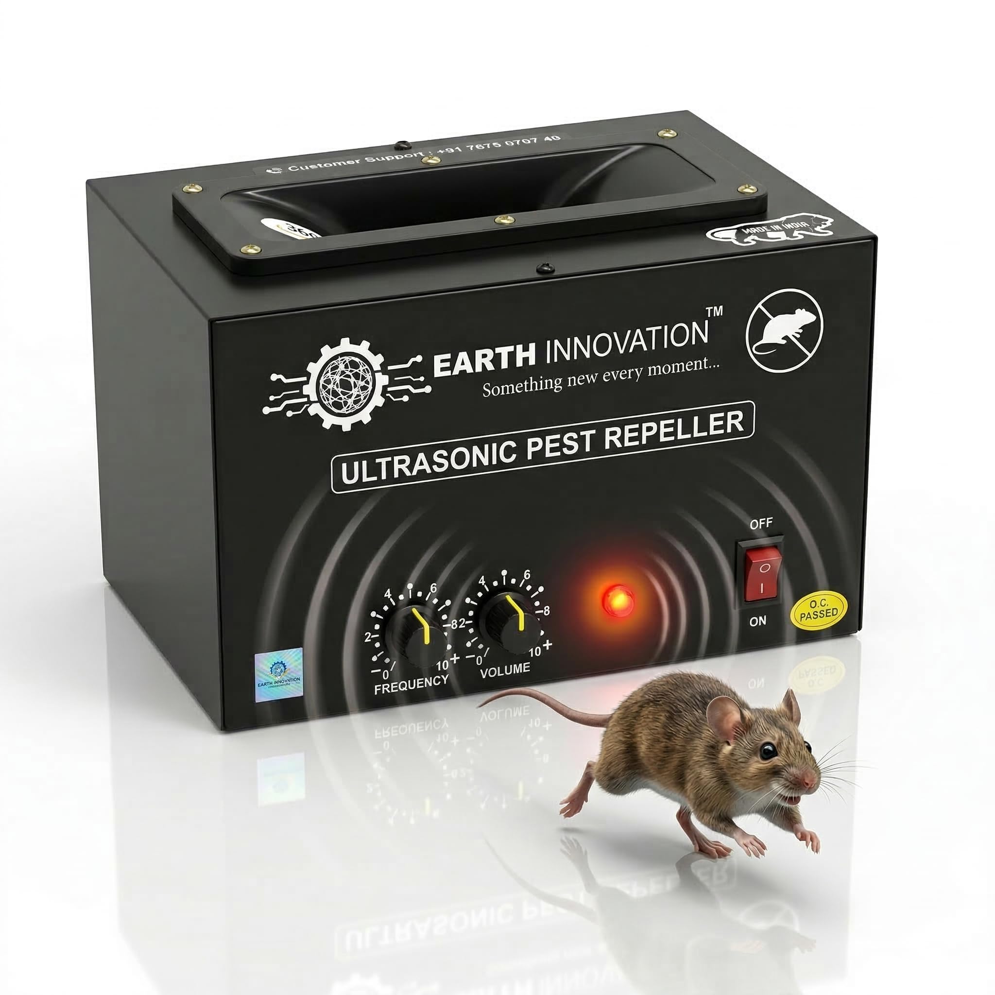 STRONG WAVE® Advanced Ultrasonic Pest Repeller Device | Rodent